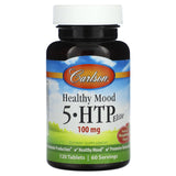 Carlson, Healthy Mood, 5-HTP Elite, Natural Raspberry, 50 mg, 120 Tablets - Supply Center USA