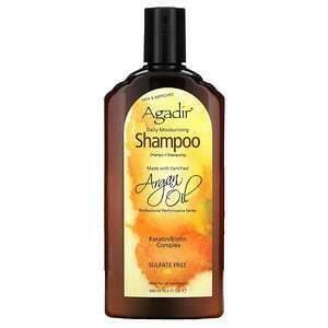 Agadir, Argan Oil, Daily Moisturizing Shampoo, 12.4 fl oz (366 ml) - Supply Center USA