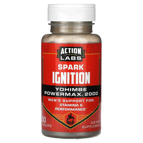 Action Labs, For Men, Spark Ignition, 50 Vegcaps - Supply Center USA