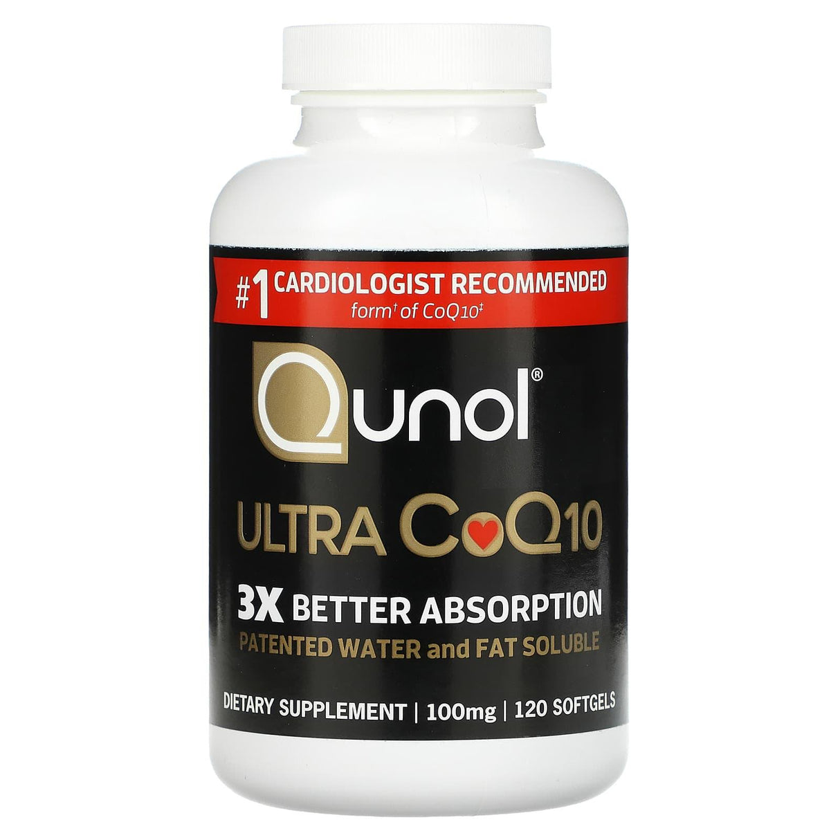 Qunol, Ultra CoQ10, 100 mg, 120 Softgels - Supply Center USA