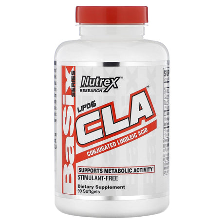 Nutrex Research, Lipo-6 CLA, 90 Softgels - Supply Center USA