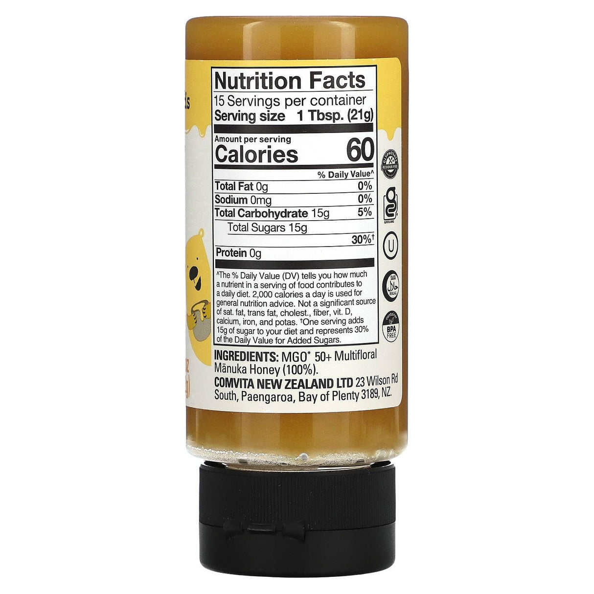 Comvita, Kids, Yummy Honey, MGO 50+, 11 oz (312 g) - Supply Center USA