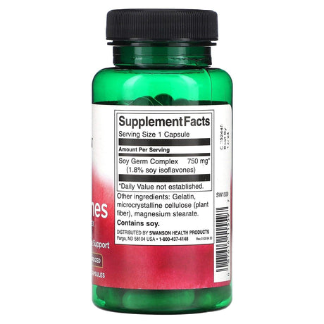 Swanson, Soy Isoflavones, 750 mg, 60 Capsules - Supply Center USA