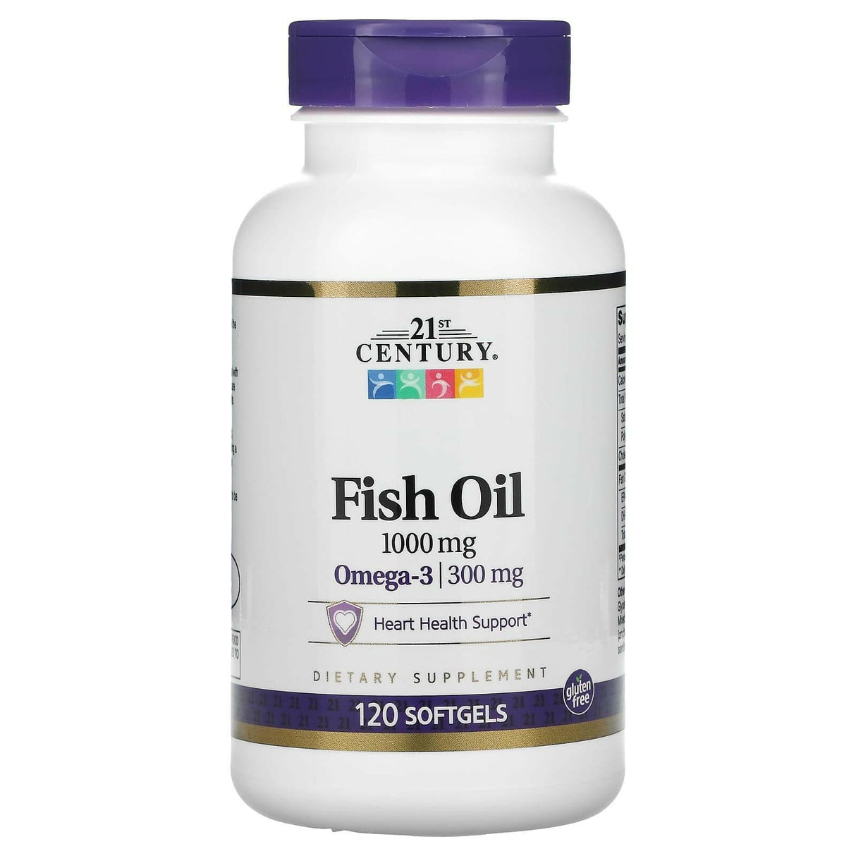 21st Century, Fish Oil, 1000 mg, 60 Softgels - Supply Center USA