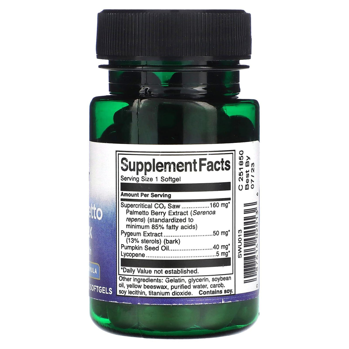 Swanson, Saw Palmetto Complex, 60 Softgels - Supply Center USA