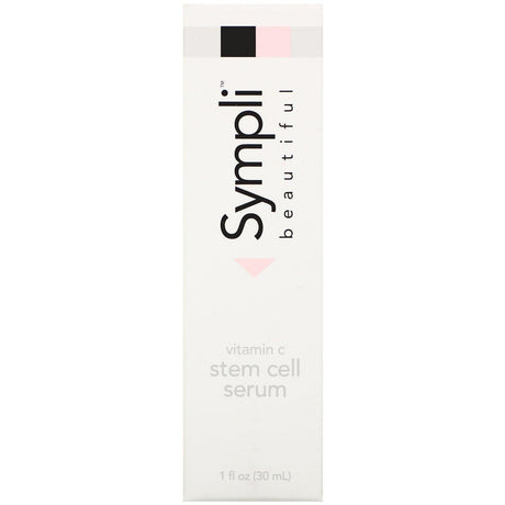 Sympli Beautiful, Vitamin C Stem Cell Serum, 1 fl oz (30 ml) - Supply Center USA