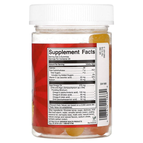 Swanson, Omega + DHA, Citrus, 60 Gummies - Supply Center USA