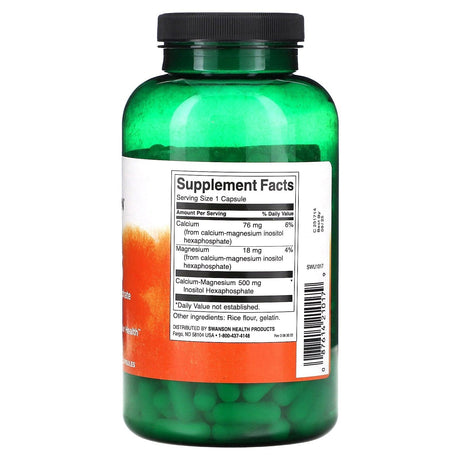 Swanson, IP-6, 500 mg, 240 Capsules - Supply Center USA