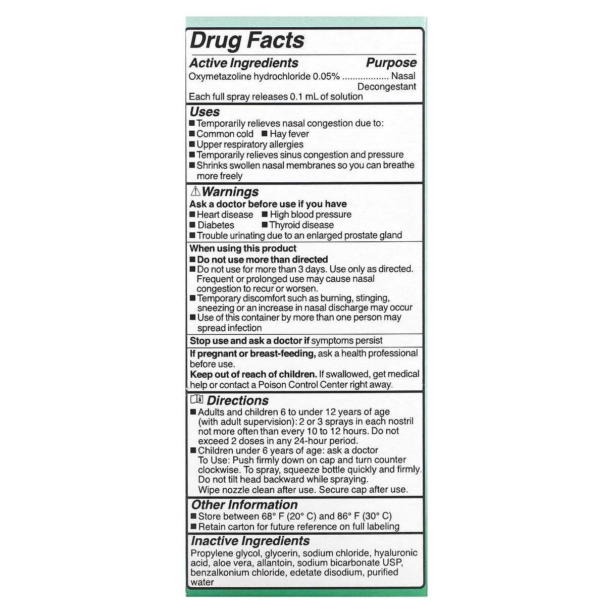 NeilMed, SinuFrin Plus, Decongestant Nasal Spray, Extra Moisturizing Gel, 0.5 fl oz (15 ml) - Supply Center USA