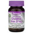 Bluebonnet Nutrition, Extra Strength Chelated Iron, 27 mg, 90 Vegetable Capsules - Supply Center USA