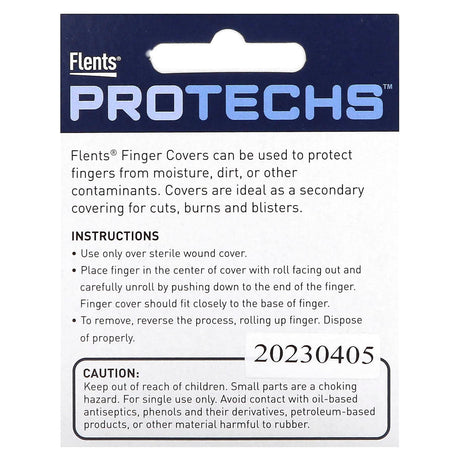 Flents, Protechs, Finger Covers, S,M,L,XL, 12 Covers - Supply Center USA