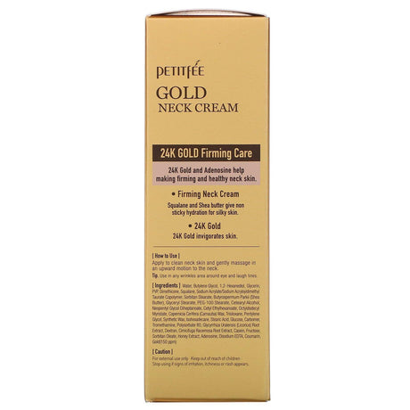 Petitfee, Gold Neck Cream, 50 g - Supply Center USA