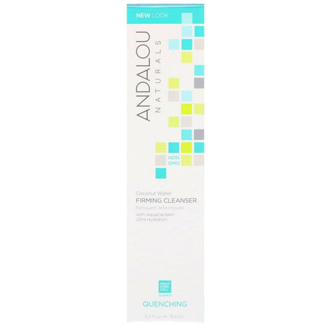 Andalou Naturals, Coconut Water Firming Cleanser, Quenching, 5.5 fl oz (163 ml) - Supply Center USA