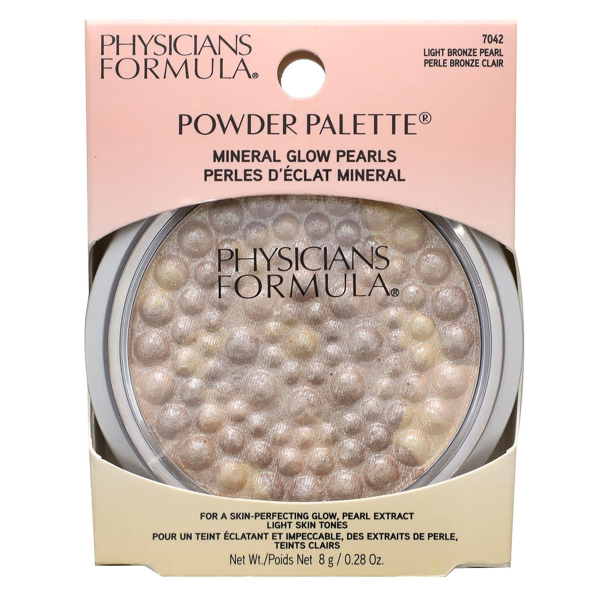 Physicians Formula, Powder Palette, Mineral Glow Pearls, Light Bronze Pearl, 0.28 oz (8 g) - Supply Center USA