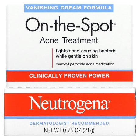 Neutrogena, On-the-Spot, Acne Treatment, 0.75 oz (21 g) - Supply Center USA