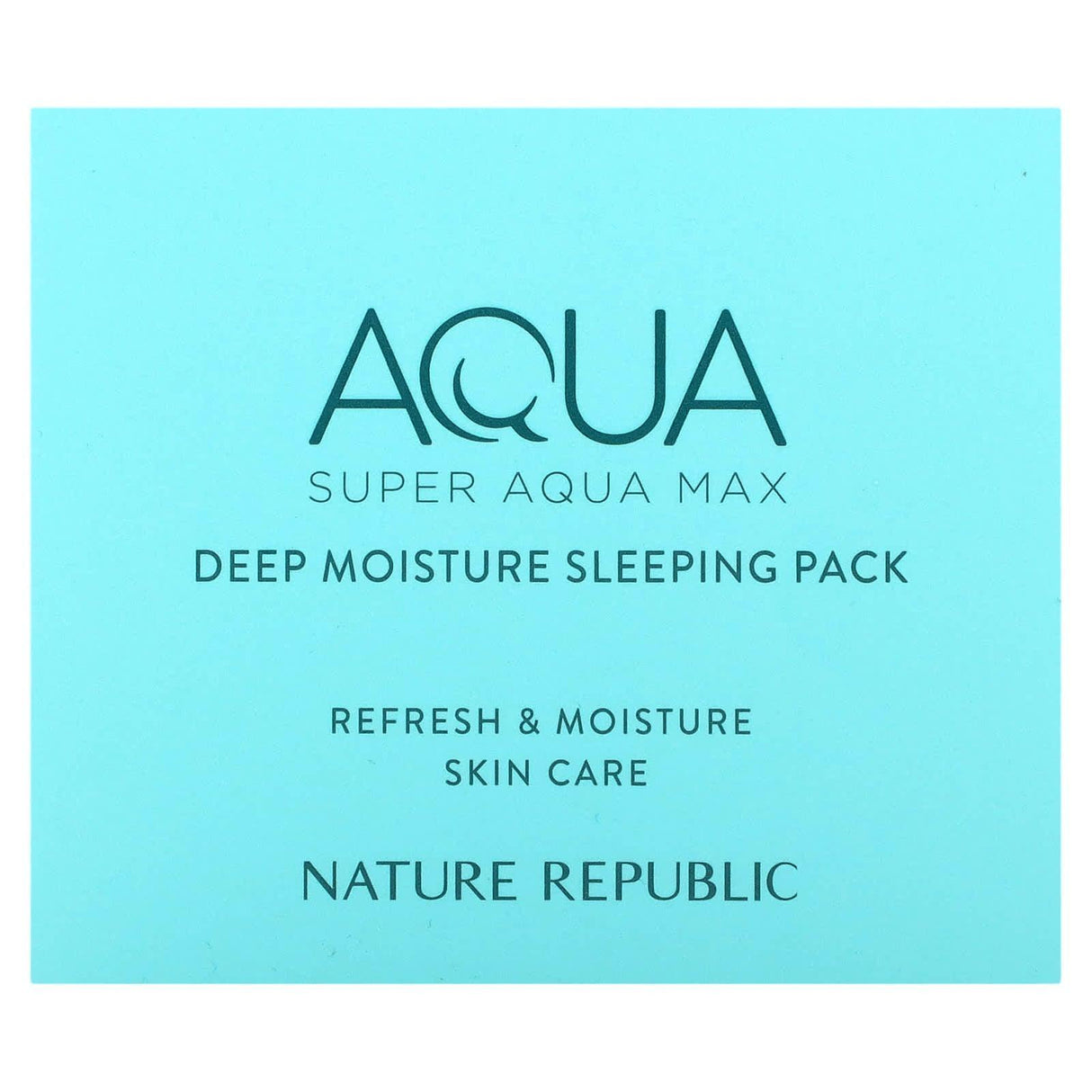 Nature Republic, Super Aqua Max, Deep Moisture Sleeping Pack, 3.88 fl oz (115 ml) - Supply Center USA