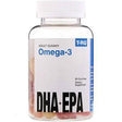 T-RQ, Adult Gummy Omega-3, DHA + EPA, Lemon, Orange, Strawberry, 60 Gummies - Supply Center USA