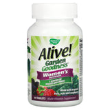 Nature's Way, Alive! Garden Goodness, Women's Multivitamin, 60 Tablets - Supply Center USA