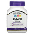 21st Century, Fish Oil, 1,000 mg, 120 Softgels - Supply Center USA