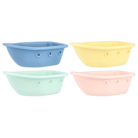 Green Sprouts, Sprout Ware® Floating Boats, 6+ Months, Multicolor, 4 Boats - Supply Center USA