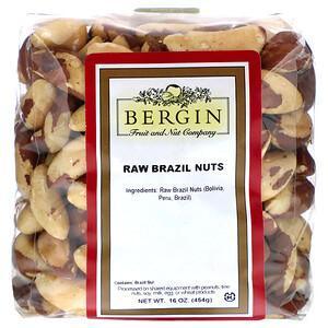 Bergin Fruit and Nut Company, Raw Brazil Nuts, 16 oz (454 g) - Supply Center USA