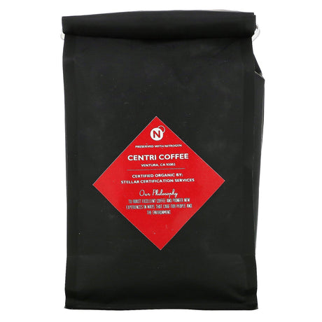 Cafe Altura, Organic Centri Coffee, Colombia Tolima, Whole Bean, Cherry + Citrus + Caramel, 12 oz (340 g) - Supply Center USA