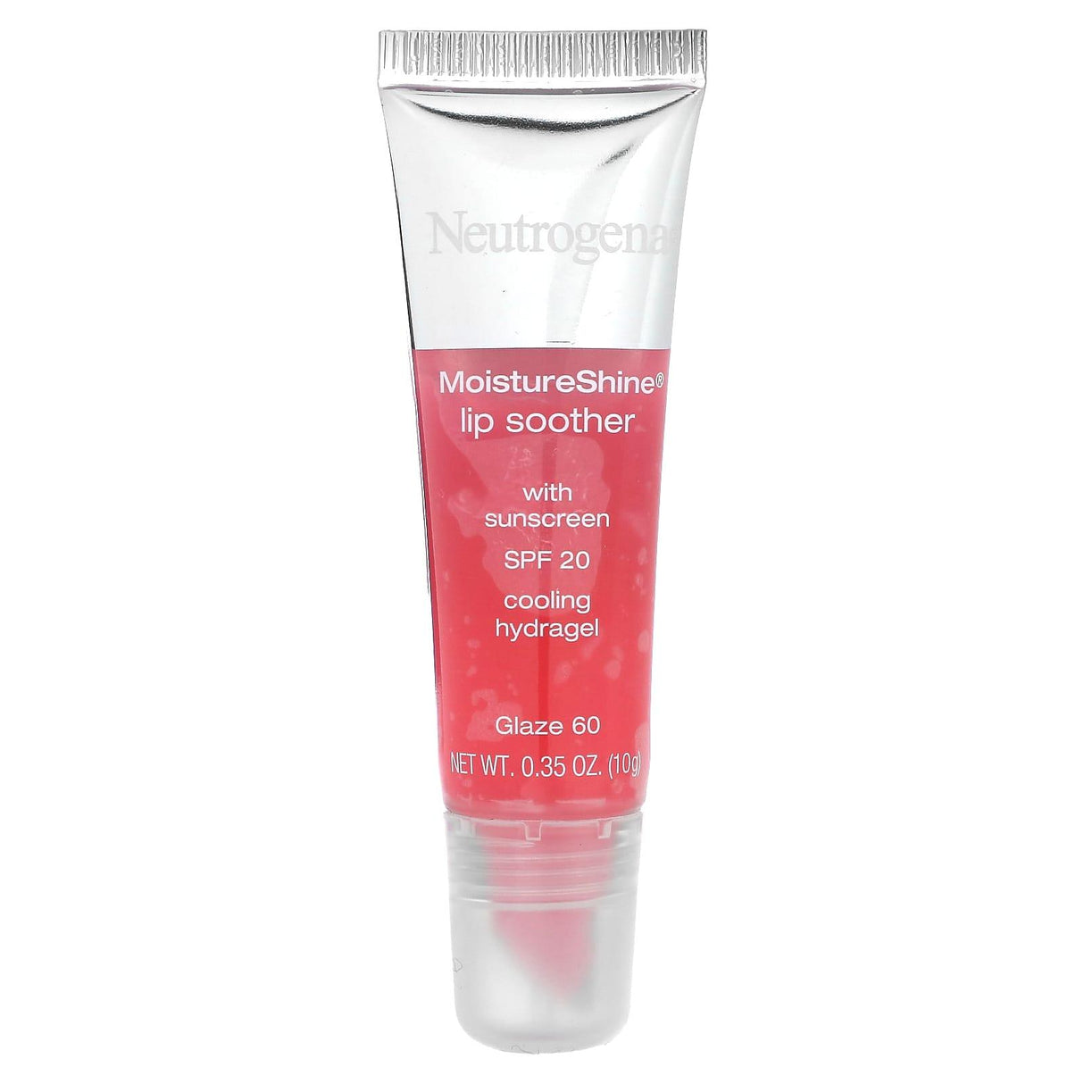 Neutrogena, MoistureShine Lip Soother, SPF 20, Glow 70, 0.35 oz (10 g) - Supply Center USA