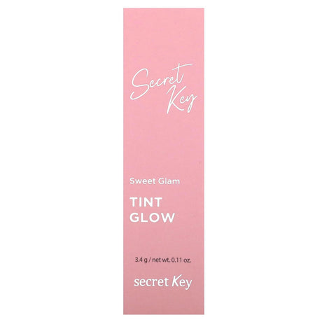 Secret Key, Sweet Glam Tint Glow, Baby Pink, 0.11 oz (3.4 g) - Supply Center USA