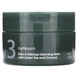 Numbuzin, No.3 Pore & Makeup Cleansing Balm With Green Tea and Charcoal, 2.99 oz (85 g) - Supply Center USA