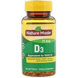 Nature Made, Vitamin D3, 25 mcg, 100 Softgels - Supply Center USA