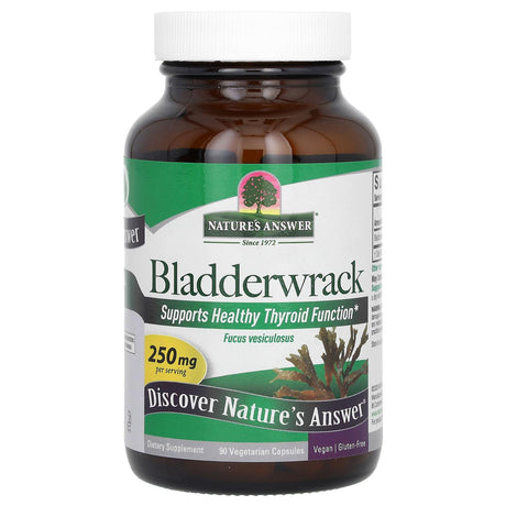 Nature's Answer, Bladderwrack, 250 mg, 90 Vegetarian Capsules - Supply Center USA