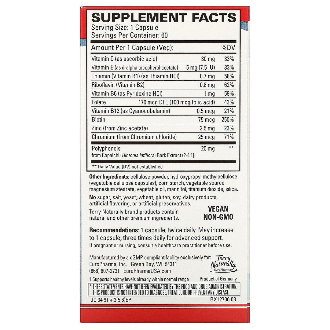 Terry Naturally, Sucontral D, 60 Capsules - HealthCentralUSA