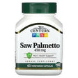 21st Century, Saw Palmetto, 450 mg, 60 Vegetarian Capsules - Supply Center USA