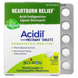 Boiron, Acidil, Acid Indigestion, Unflavored, 60 Meltaway Tablets - Supply Center USA