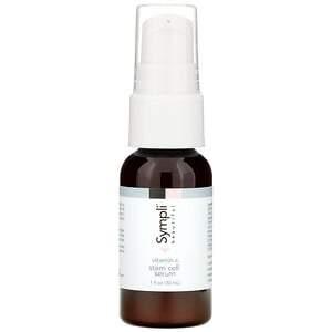 Sympli Beautiful, Vitamin C Stem Cell Serum, 1 fl oz (30 ml) - HealthCentralUSA