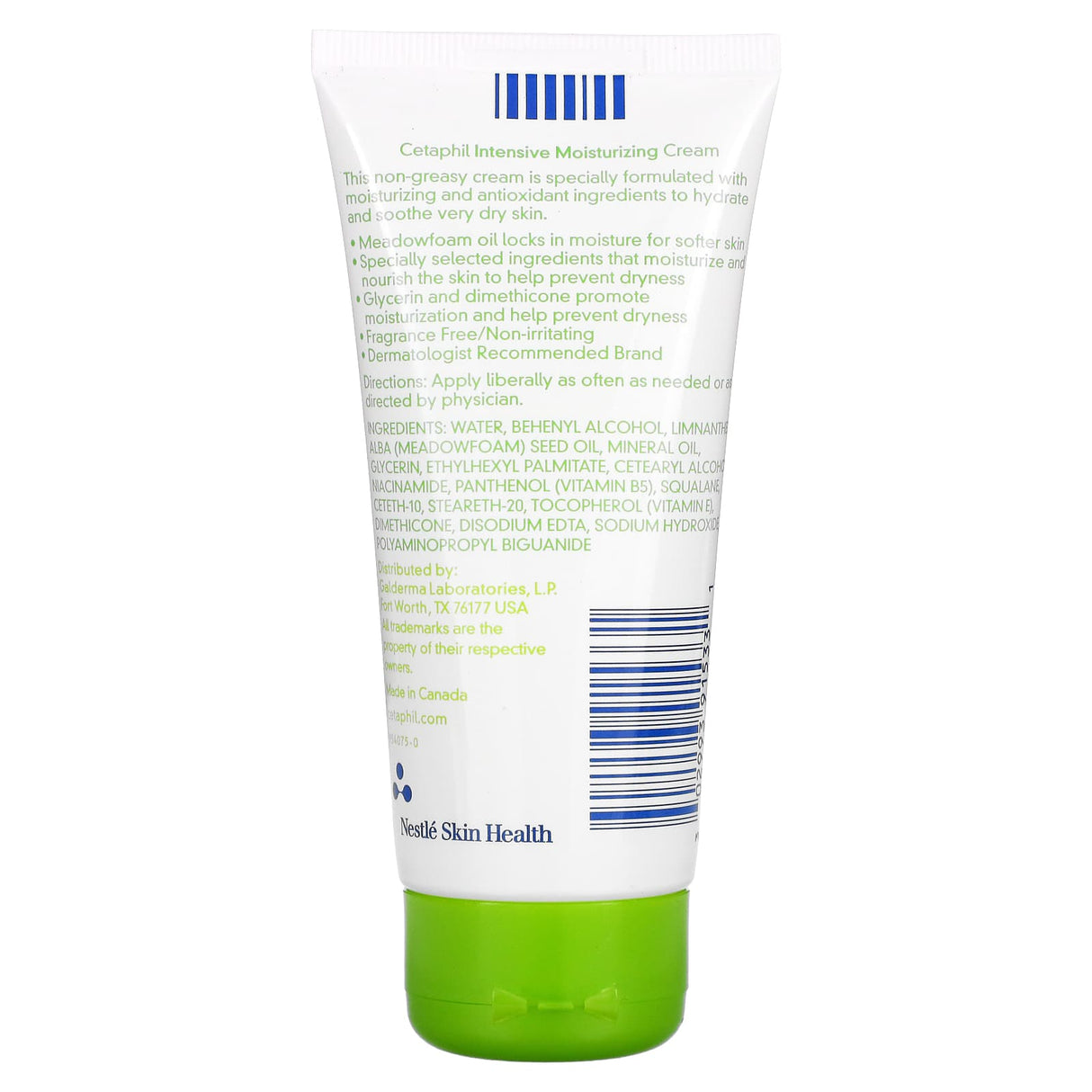 Cetaphil, Intensive Moisturizing Cream with Meadowfoam Oil, 3 oz (85 g)