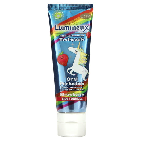 Lumineux Oral Essentials, Medically Developed Toothpaste, Kids Formula, Strawberry, 3.75 oz (106.3 g) - Supply Center USA