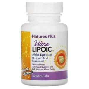 Nature's Plus, Ultra Lipoic, 60 Mini Tabs - Supply Center USA