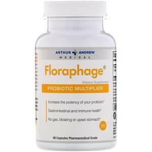 Arthur Andrew Medical, Floraphage, 90 Capsules - Supply Center USA