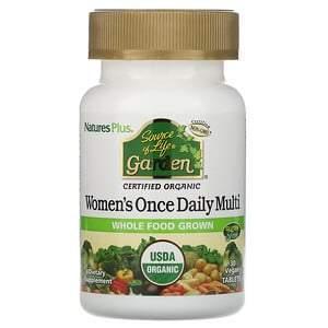 Nature's Plus, Source of Life Garden, Women's Once Daily Multi, 30 Vegan Tablets - Supply Center USA