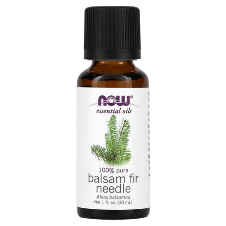 NOW Foods, Essentials Oils, Balsam Fir Needle, 1 fl oz (30 ml) - Supply Center USA