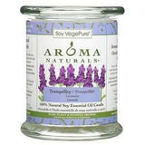 Aroma Naturals, 100% Natural Soy Essential Oil Candle, Tranquility, Lavender, 8.8 oz (260 g) - Supply Center USA