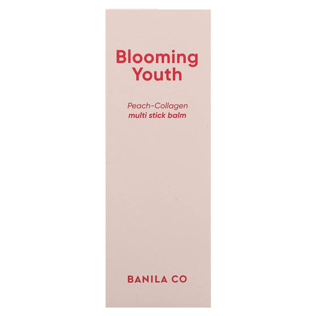 Banila Co, Blooming Youth, Peach-Collagen Multi Stick Balm, 0.37 fl oz (10.5 g) - Supply Center USA