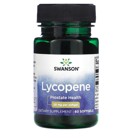 Swanson, Lycopene, 20 mg, 60 Softgels - Supply Center USA