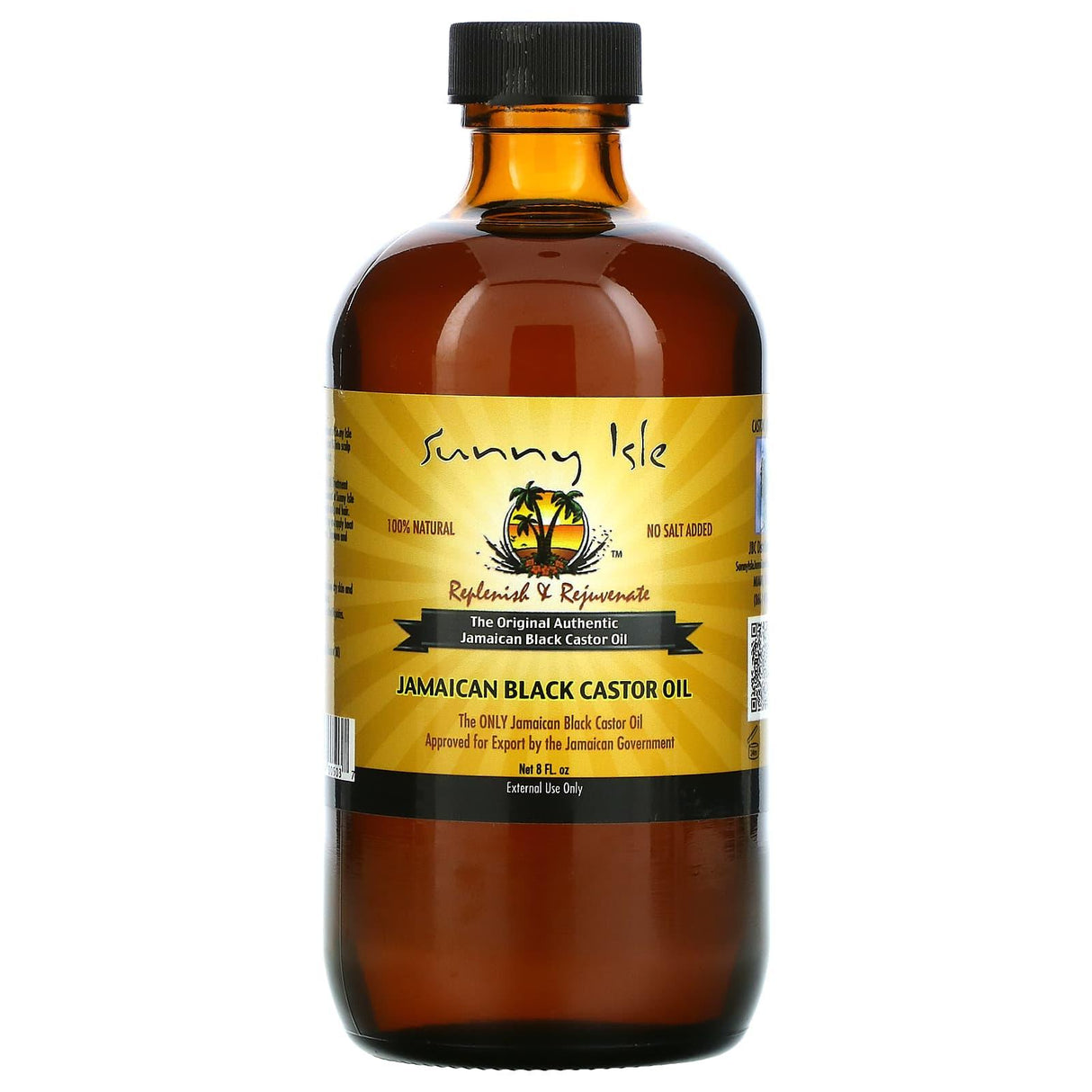 Sunny Isle, 100% Natural Jamaican Black Castor Oil, 4 fl oz - Supply Center USA