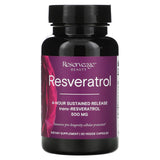 Reserveage Nutrition, Resveratrol, 4-Hour Sustained Release, 500 mg, 30 Veggie Capsules - Supply Center USA