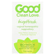 Good Clean Love, BiopHresh®, Vaginal Homeopathic Suppository, 10 Gelatin Suppositories - Supply Center USA