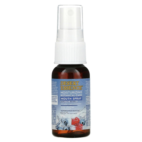 Desert Essence, Moisturizing Botanical Care Mouth Spray, Arctic Berry, 0.9 fl oz (27 ml) - Supply Center USA