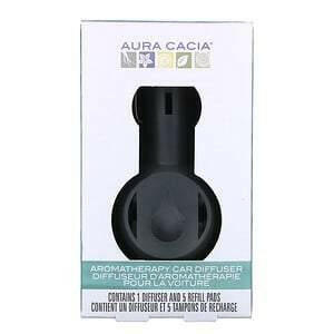 Aura Cacia, Aromatherapy Car Diffuser, 1 Diffuser - HealthCentralUSA