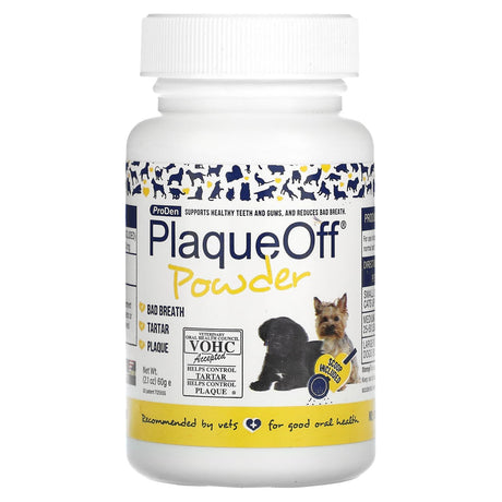 ProDen, PlaqueOff Powder, For Dogs , 2.1 oz (60 g) - Supply Center USA